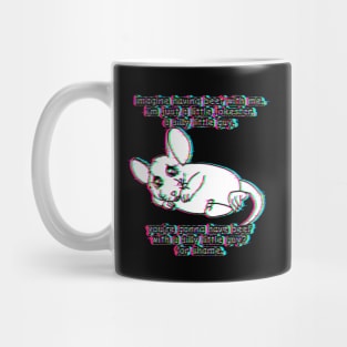 You're Gonna Have Beef With A Silly Little Guy? (Glitched Version) Mug